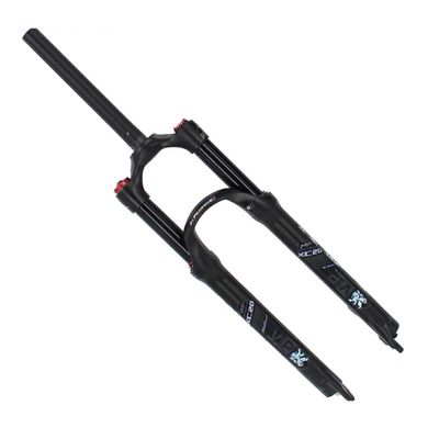 Air Bike ForkMountain Bicycle Suspension Fork Quick Release Aluminium Alloy Shock Absorber Fork,Black-27.5inch