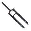 Air Bike ForkMountain Bicycle Suspension Fork Quick Release Aluminium Alloy Shock Absorber Fork,Black-27.5inch view 1