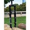 Air Bike ForkMountain Bicycle Suspension Fork Quick Release Aluminium Alloy Shock Absorber Fork,Black-27.5inch view 4
