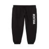 Daxton Adult Unisex Basic Black Jogger Sweatpants USA Cities States White Letters - Montana, M view 1