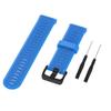 Huwokxix Watch Band Compatible with Forerunner 945/955/965/Approach S60/S62/S70/Fenix 5/ Fenix 6/ Fenix 7/ Fenix 8,22mm Silicone Replacement Band view 1