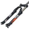 Suspension Front Fork Shock Absorber Mountain Bike Aluminum Alloy Spring 1-1/8" Bicycle Accessories,Black-27.5inch view 1