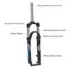 Suspension Front Fork Shock Absorber Mountain Bike Aluminum Alloy Spring 1-1/8" Bicycle Accessories,Black-27.5inch view 3