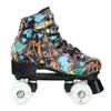 Silvertree Roller Skates for Women and Men PU Leather High-top Adult Roller Derby Skate Wheels Light Up Roller Skate Four-Wheel Shiny Roller Skates for Girls Boys Unisex view 3