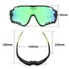 EnzoDate Cycling Polarized Goggles with 3 Lenses for Mountain Bike ATV Outdoor Sports Sunglasses MTB Eyewear view 2
