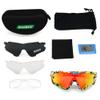 EnzoDate Cycling Polarized Goggles with 3 Lenses for Mountain Bike ATV Outdoor Sports Sunglasses MTB Eyewear view 3