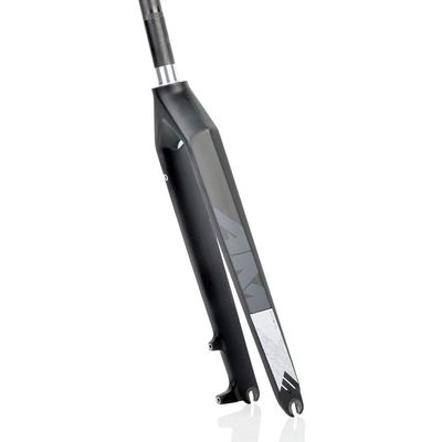 Mountain Bike ForkFull Carbon Fiber Hard Fork 26/27.5/29 Inch Front Fork Disc Brake Version,White-27.5inch