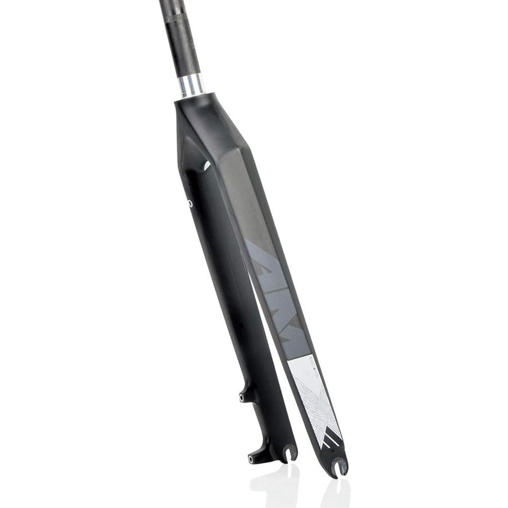 Mountain Bike ForkFull Carbon Fiber Hard Fork 26/27.5/29 Inch Front Fork Disc Brake Version,White-27.5inch