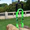 Air Bike ForkMountain Bicycle Suspension Fork Quick Release Aluminium Alloy Shock Absorber Fork,Green-26inch view 4