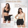 JOYSHAPER Women's Slip Shorts Under Dresses Comfortable Boyshorts Panties Nylon Spandex Underwear Stretch Shorts (Black, Medium) view 2