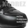 XUDREZ Classic Roller Skates High-Top Double-Row Leather Roller Skates for Women and Men (Black Flash Wheel,8.5) view 2
