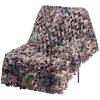 FLYEGO Camo Netting Camouflage Netting, Camo Net Bulk Roll Camouflage Mesh Nets for Hunting Blind Deer Stand Military Party Decorations Sunshade Shooting(4.9ft*32.8ft/1.5m*10m, Camo Bionic Leaves) view 2
