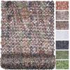 FLYEGO Camo Netting Camouflage Netting, Camo Net Bulk Roll Camouflage Mesh Nets for Hunting Blind Deer Stand Military Party Decorations Sunshade Shooting (4.9ft*49.2ft/1.5m*15m, Camo Bionic Leaves) view 1