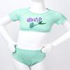 vastwit Big Girls Kids Two Piece Mermaid Rashguard Swimsuit Set Short Sleeve Tankini + Bottoms Swimwear Bathing Suit Lake_Green 8 view 3