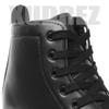 XUDREZ Classic Roller Skates High-Top Double-Row Leather Roller Skates for Women and Men (Black Black Wheel,7) view 3