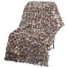 FLYEGO Camo Netting Camouflage Netting, Bulk Roll Mesh Nets Camo Tarp for Hunting Blind Sunshade Car Cover Military Party Decorations Camping Shooting (4.9ft*49.2ft/1.5m*15m, Dry Grass) view 4