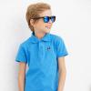 Pro Acme Kids Polarized Sunglasses, Flexible TPEE Frame Shades for Toddler Girls Boys, Ages 3-12 (D8 Black/Green Mirrored Lens) view 3