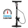 WSJYP Bicycle Pump, 160PSI Bicycle Floor Pump, Tire Inflator with Gauge,Cycling Bike Air Pump for Bike Tire, Air Mattress, Soccer Ball, Yoga Ball view 3