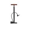 Traditional Steel MTB Road Bike Track Pump,Floor Stirrup Pump Wooden Handle with Digital Gauge High Pressure160 PSI Schrader/Presta view 1