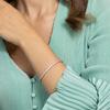 PAVOI CZ Classic Tennis Bracelet for Women, 14K Gold Plated, Rose Gold view 4