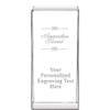 4.5" Signature Appreciation Crystal Award, Custom Engraved Appreciation Trophy, Engraving Included, Prime view 1
