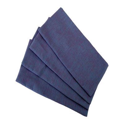 Peacegoods Eye Pillow Cover Pack of (4) - 4.5 x 9 - Soft Cotton Washable - fits Most Eye Pillows - Yoga Massage Meditation spa - USA Made - Bulk - Lilac Amethyst Purple