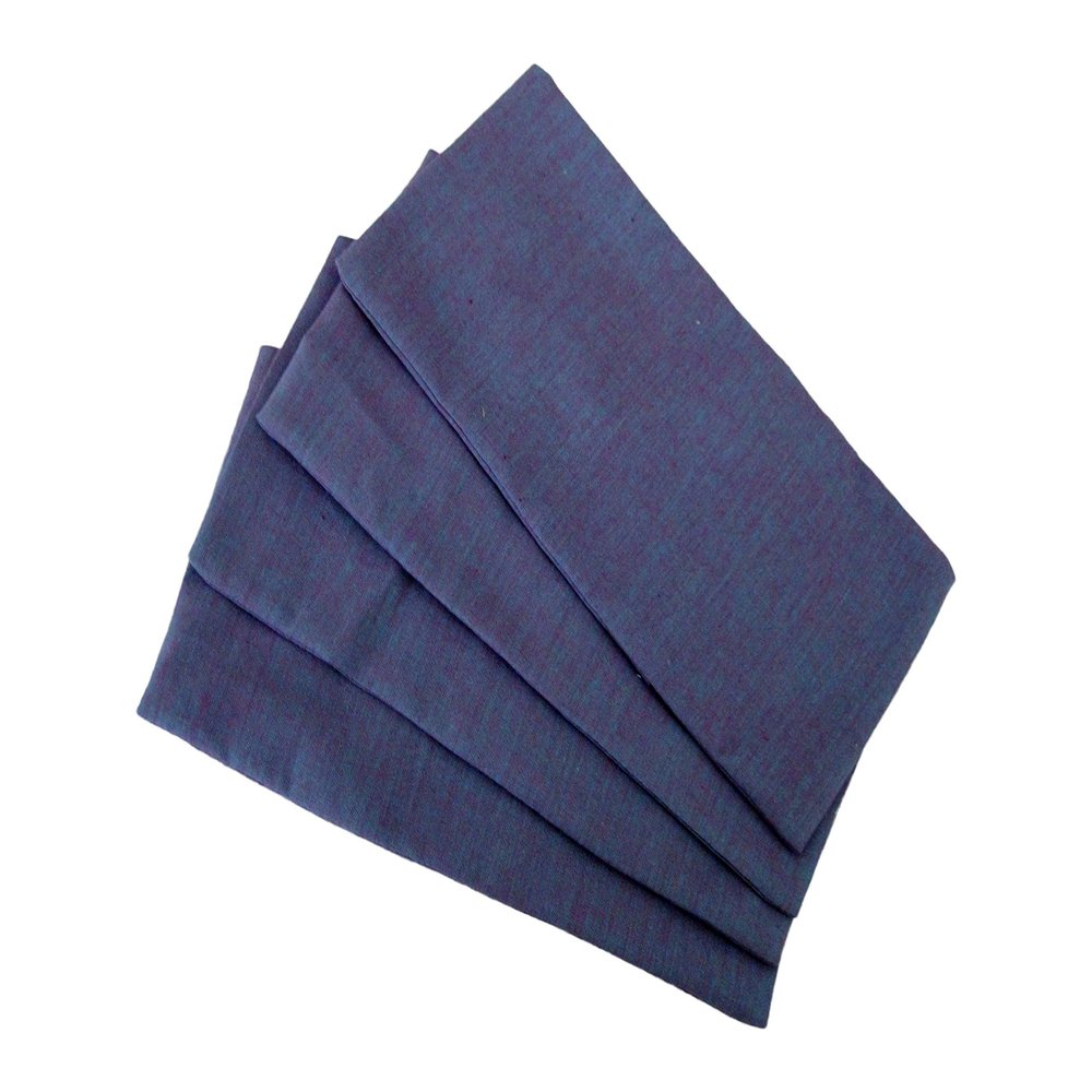 Peacegoods Eye Pillow Cover Pack of (4) - 4.5 x 9 - Soft Cotton Washable - fits Most Eye Pillows - Yoga Massage Meditation spa - USA Made - Bulk - Lilac Amethyst Purple