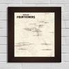 Best Maps Ever 58 Colorado 14ers Checklist 11x14 Print (Tan | Walnut Frame) view 1