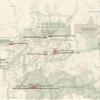 Best Maps Ever 58 Colorado 14ers Checklist 18x24 Poster (Tan | Black Frame) view 4