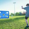 ZELUS Soccer Goal 8 x 5.6 ft, 2 in 1 Powder Coated Soccer Goal Frame with All Weather Net & Detachable Target Goal Net for improving Skills view 2