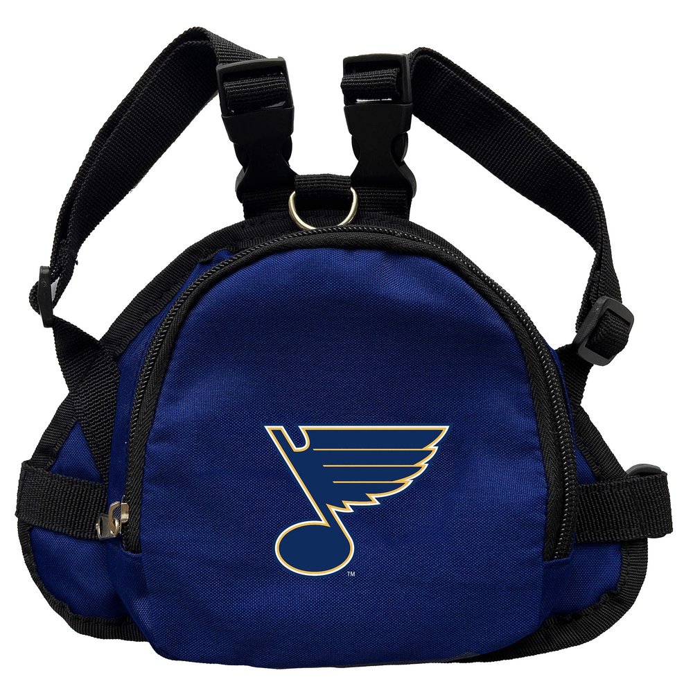 Littlearth Unisex-Adult NHL St. Louis Blues Pet Mini Backpack, Team Color, Small