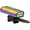 LEZYNE Lite Drive 1000XL Bicycle Durable USB Rechargeable IPX7 Waterproof White LEDs Front Light w/Multiple Solid & Flash Modes |Rubber Mounting Strap Included, Neo Metallic, 1000 Lumens/Micro USB view 2