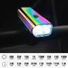 LEZYNE Lite Drive 1000XL Bicycle Durable USB Rechargeable IPX7 Waterproof White LEDs Front Light w/Multiple Solid & Flash Modes |Rubber Mounting Strap Included, Neo Metallic, 1000 Lumens/Micro USB view 3