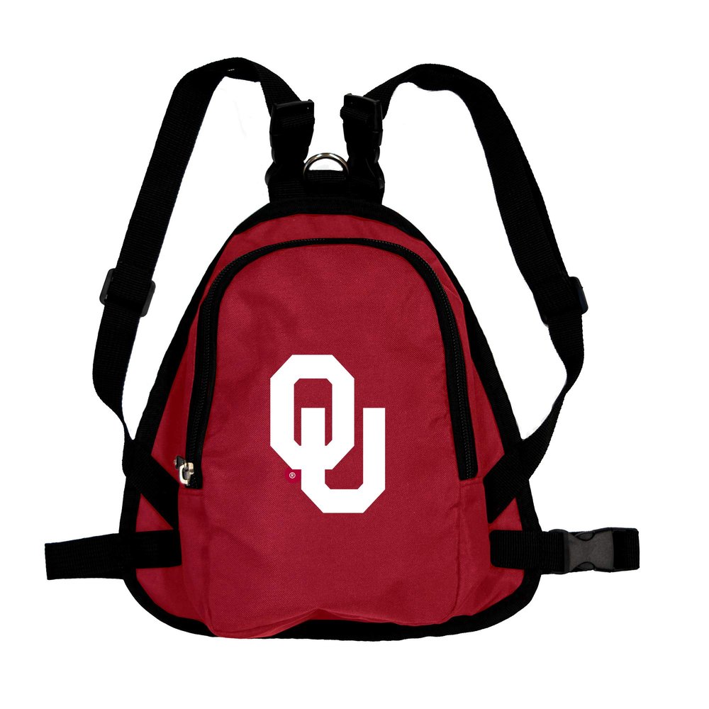 Littlearth Unisex-Adult NCAA Oklahoma Sooners Pet Mini Backpack, Team Color, Medium