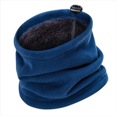 3-in-1Face Mask Hat Outdoor Winter Sports Thermal Neck Warmer Mask Beanie Cap (Blue)