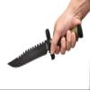 12.75" Tactical Survival Rambo Hunting Fixed Blade for Practical Use Durable Knife Army Bowie w Sheath (Style 1 Green) view 3