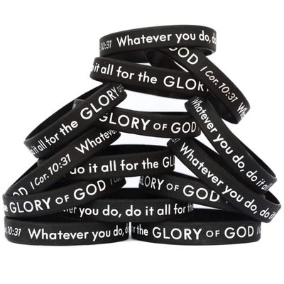 15 of I Corinthians 10:31 Do it all for the Glory of God Wristbands