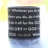 15 of I Corinthians 10:31 Do it all for the Glory of God Wristbands view 3