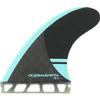 Ocean & Earth OE-3 Speed Medium Black/Blue Thruster Single Tab Includes 3 Fins view 1