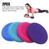 GFULLOV 2pcs Yoga Knee Pad-Silicone Round Yoga Knee Pad Cushion Non Slip Portable Yoga Practice Mat Protect Elbows for Yoga Pilates Fitness Exercise view 2