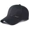 Kangqifen Men's Baseball Cap Plain Dad Hat Cotton Trucker Hats Sun Visor Adjustable Black view 2