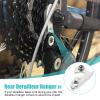 Derailleur Hanger, Aluminium Alloy Mountain Rear Derailleur Hanger Derailleur Bracket Replacement, Size 8# view 2