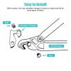 Derailleur Hanger, Aluminium Alloy Mountain Rear Derailleur Hanger Derailleur Bracket Replacement, Size 8# view 4