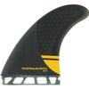 Ocean & Earth OE-2 Control Large Black/Orange Thruster Single Tab Includes 3 Fins view 1