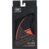 Ocean & Earth OE-3 Speed Small Black/Red Thruster Single Tab Includes 3 Fins view 2