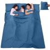 V VILISUN Sleeping Bag Liner, Lightweight Portable, Soft Travel and Camping Sheet, with Compact and Carry Bag, for Travel, Hotel view 1