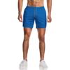 EVERWORTH Men's 2-in-1 Bodybuilding Workout Shorts Lightweight Gym Training Short Running Athletic Jogger with Zipper Pockets (Blue, US M : [Waist 31"-33"]) view 4