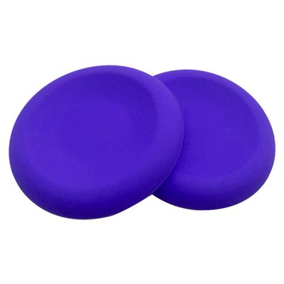 GFULLOV 2pcs Yoga Knee Pad-Silicone Round Yoga Knee Pad Cushion Non Slip Portable Yoga Practice Mat Protect Elbows for Yoga Pilates Fitness Exercise