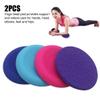 GFULLOV 2pcs Yoga Knee Pad-Silicone Round Yoga Knee Pad Cushion Non Slip Portable Yoga Practice Mat Protect Elbows for Yoga Pilates Fitness Exercise view 2