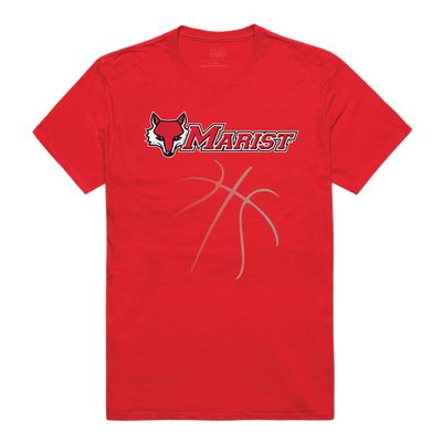 Marist Red Foxes College Basketball Tees, Red, Small
